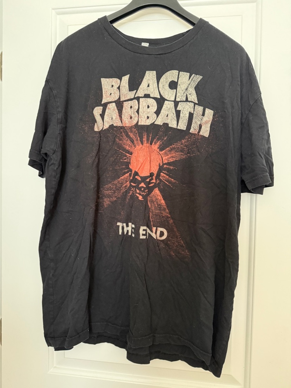 Black Sabbath 'The End' Graphic Band Tee - Black